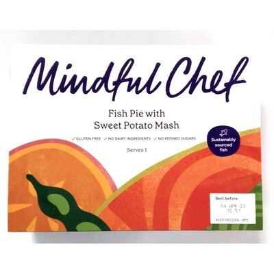 Mindful Chef Fish Pie with Sweet Potato Mash