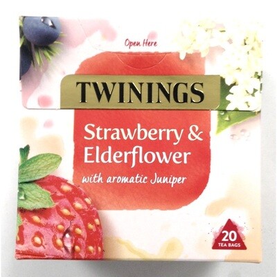 Twinings Strawberry & Elderflower Tea bags