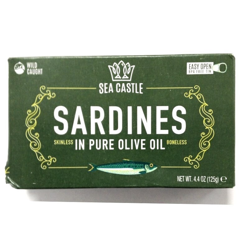 Sea Castle Sardines in Pure Olive Oil
