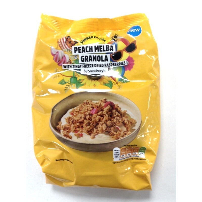 Sainsbury&#39;s Peach Melba Granola