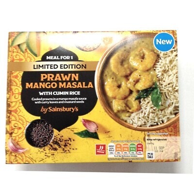 Sainsbury's Prawn Mango Masala with Cumin Rice - Limited Edition