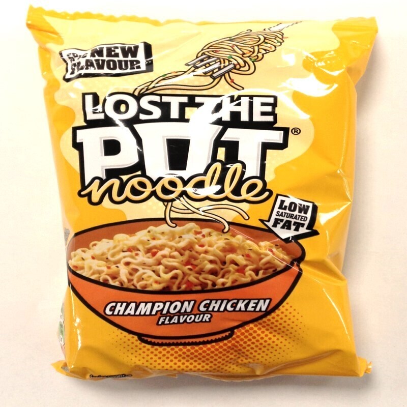 Lost The Pot Noodle Champ Chicken Flavour