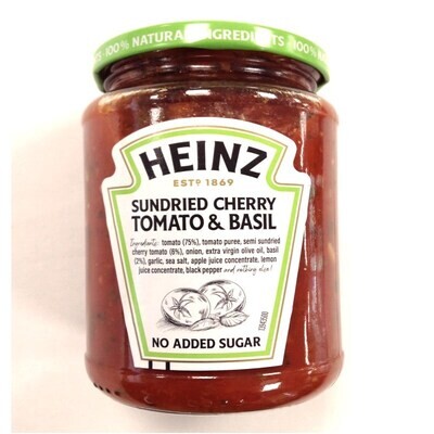 Heinz Sundried Cherry Tomato and Basil Pasta Sauce
