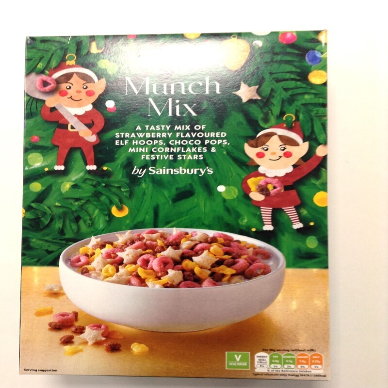 Sainsbury&#39;s Christmas Elf Cereal Mix