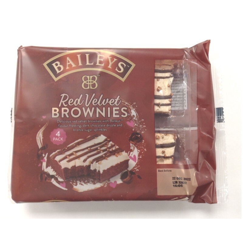 Baileys Red Velvet Brownies