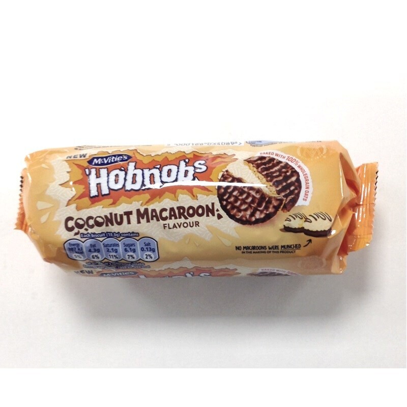 McVitie&#39;s Hobnobs Coconut Macaroon Flavour