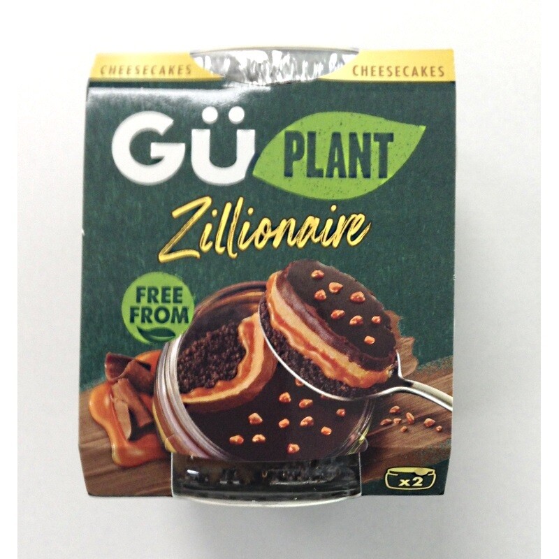 GU Plant Zillionaire Cheesecakes