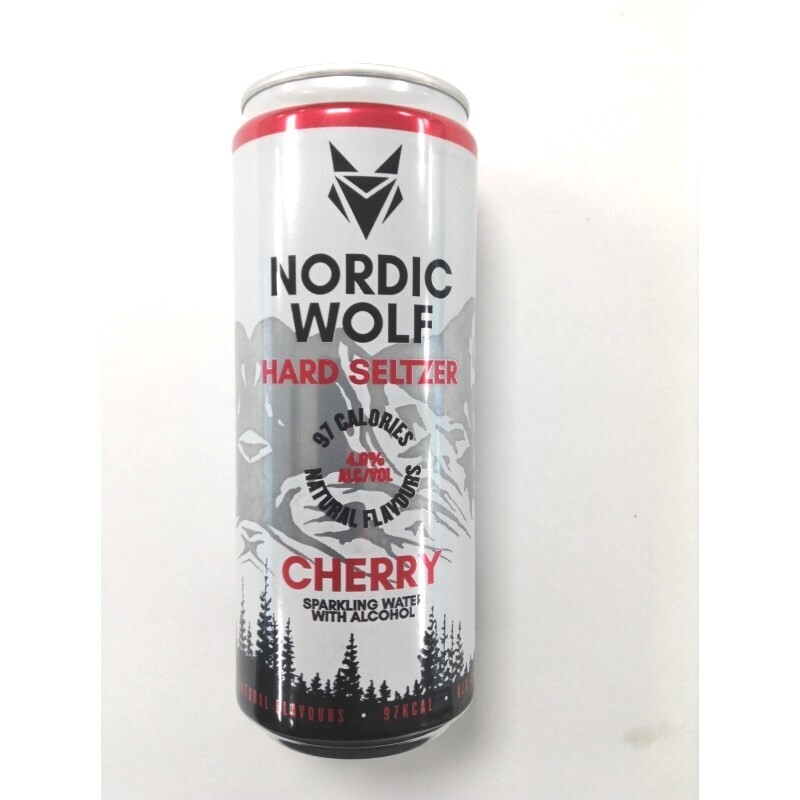 Nordic Wolf Hard Seltzer Cherry