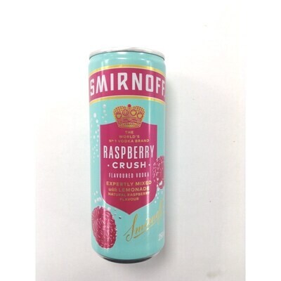 Smirnoff Raspberry Crush Flavoured Vodka & Lemonade