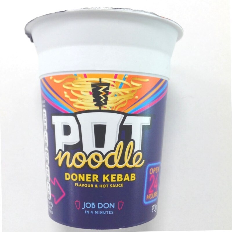 Pot Noodle Doner Kebab Flavour