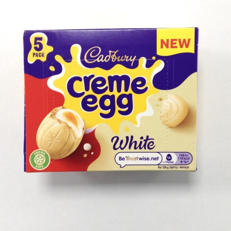 Cadburys White Crème Egg Single
