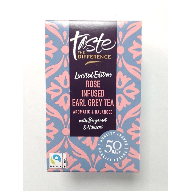 Sainsburys Lady Rose Grey 50&#39;s Tea Bags Limited Edition