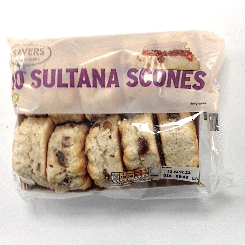 Morrisons Savers Sultana Scones