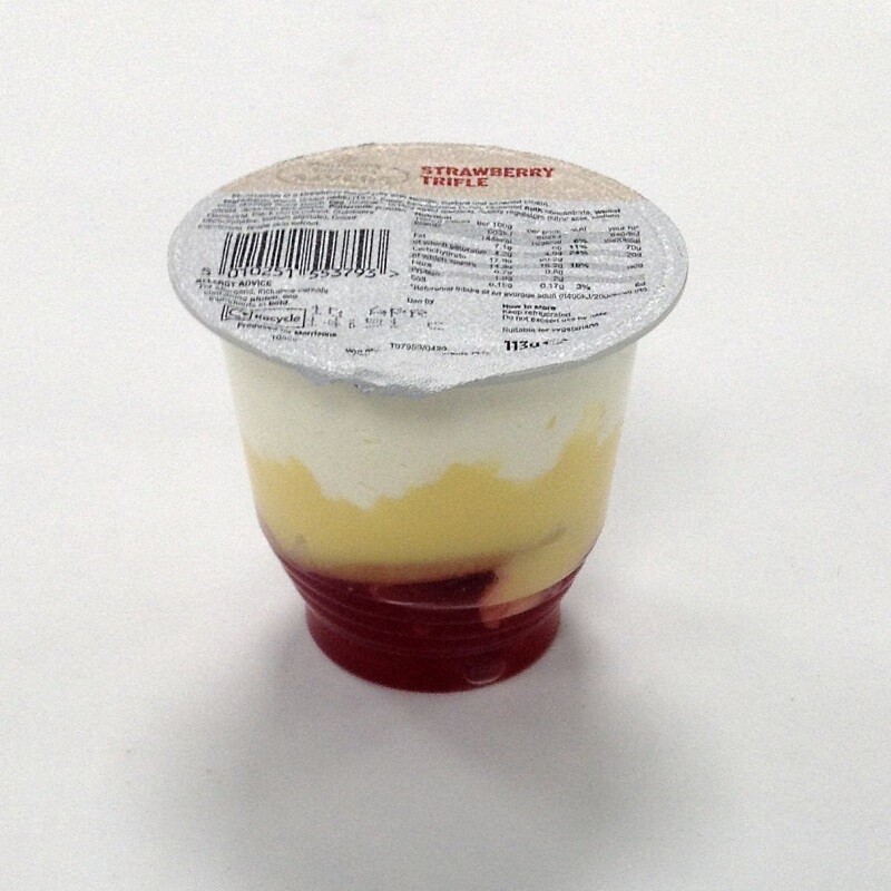 Morrisons Savers Strawberry Trifle