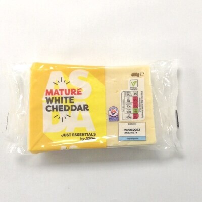 Just Essentials by Asda Mature White Cheddar Cheese