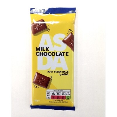 Just Essentials by Asda Milk Chocolate Sharing Bar