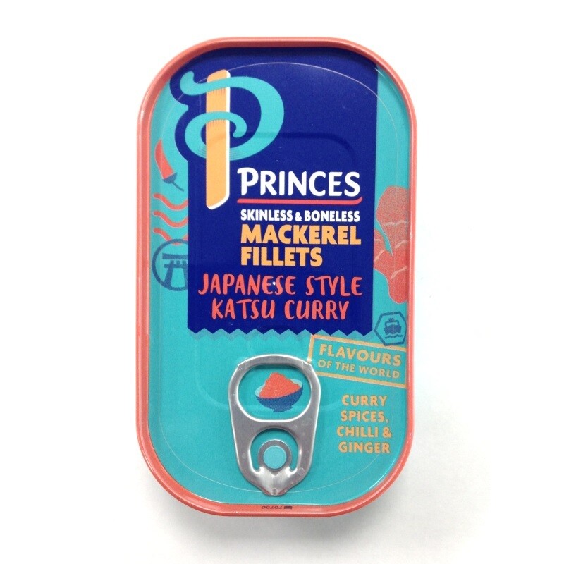 Princes Mackerel Fillets Japanese Style Katsu Curry