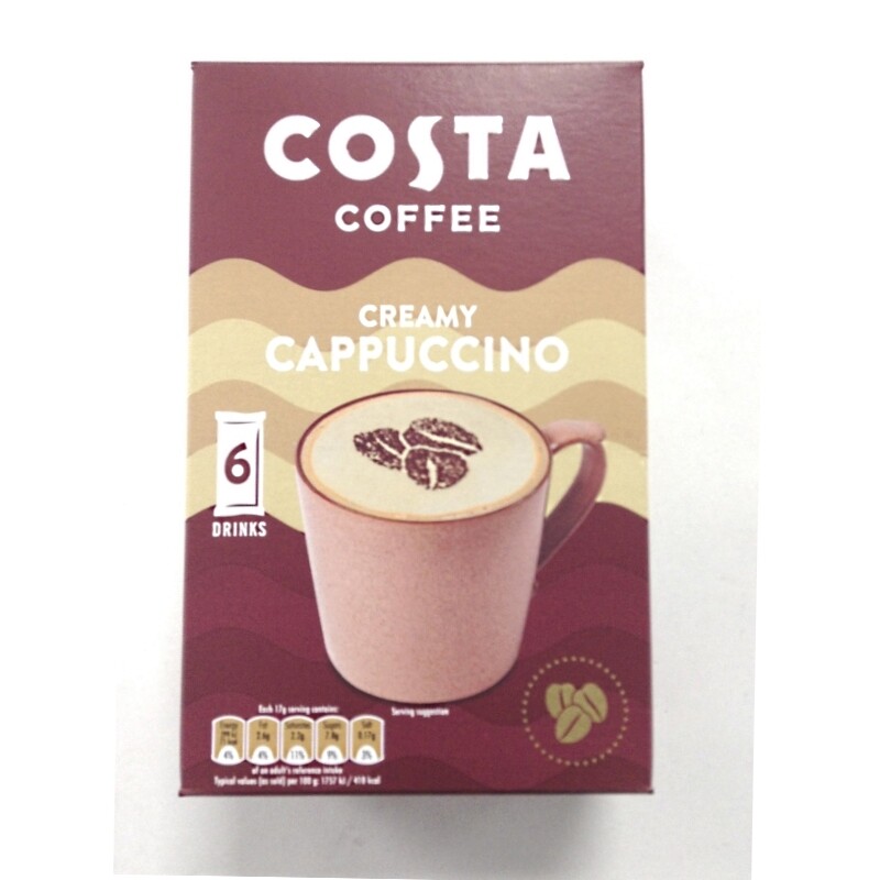 Costa Coffee Creamy Cappuccino Sachets