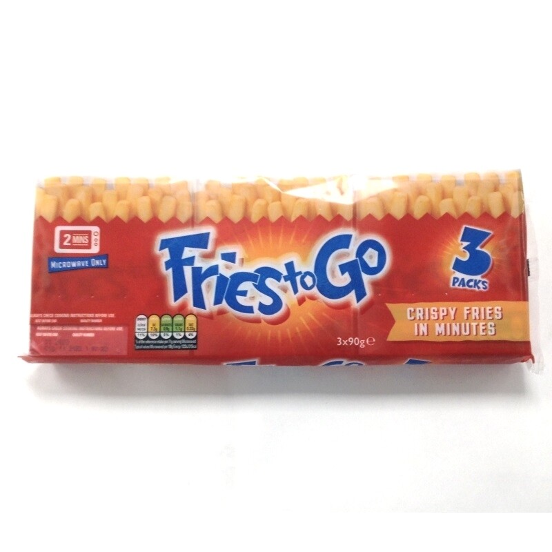 Fries to Go Crispy Fries in Minutes