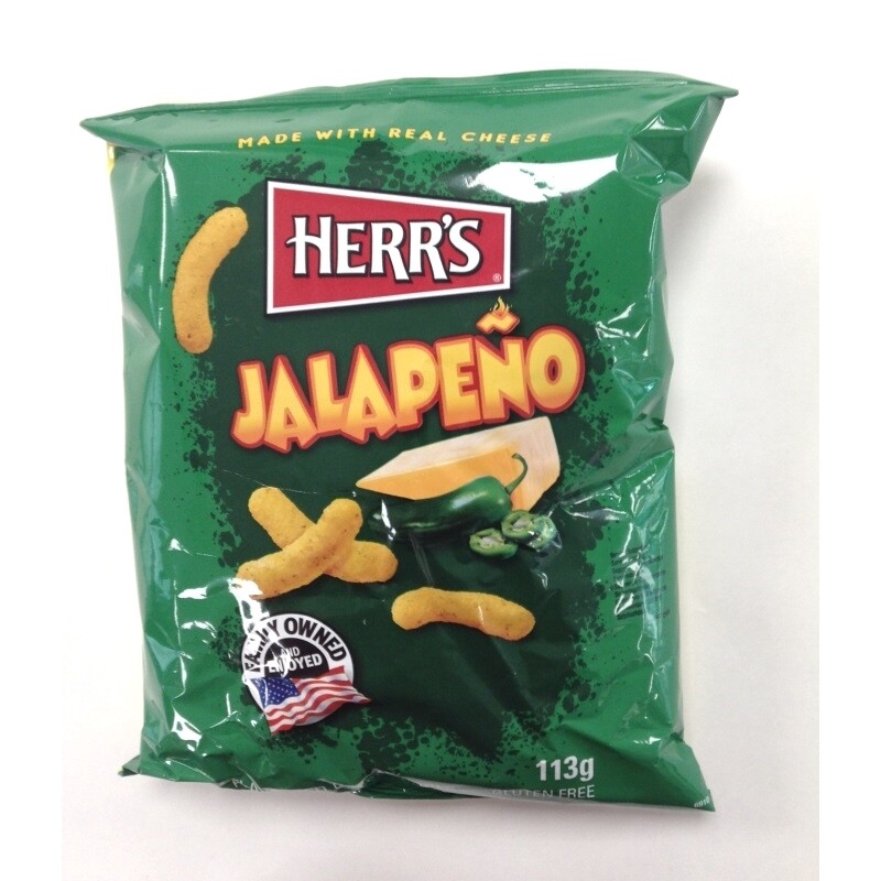 Herrs Jalpeno Cheese Curls