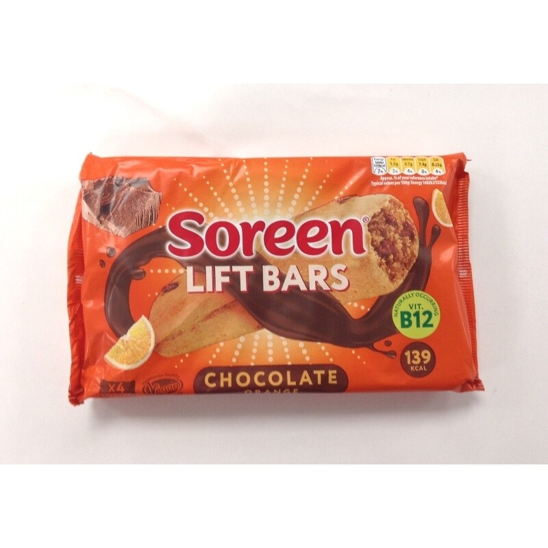 Soreen Lift Bars Chocolate &amp; Orange