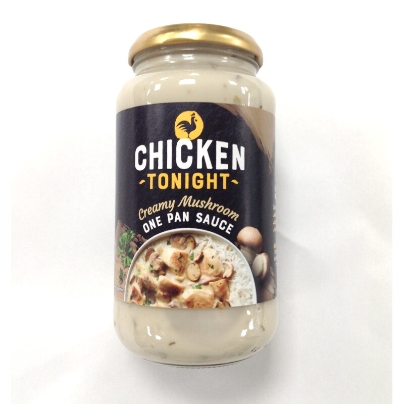 Chicken Tonight Creamy Mushroom One Pan Sauce