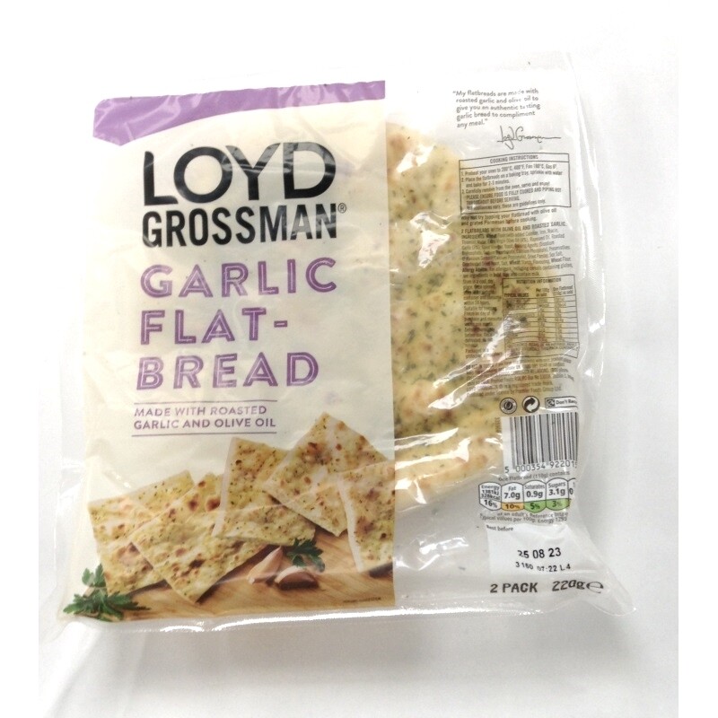 Lloyd Grossman Garlic Flatbread