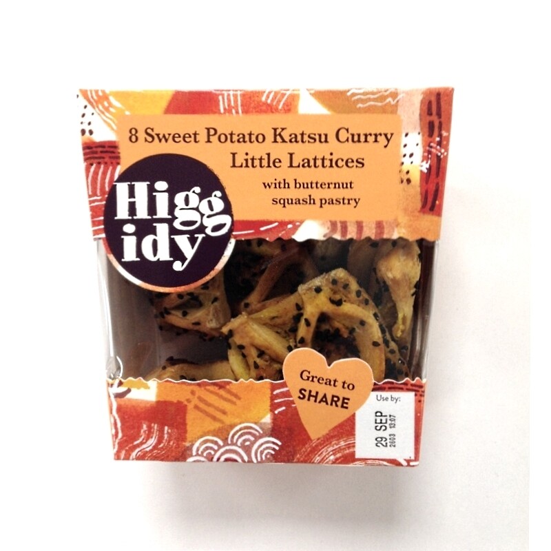 Higgidy 8 Sweet Potato Katsu Curry Latices