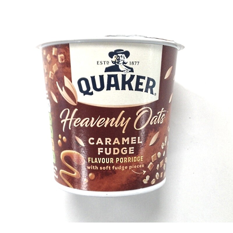 Quaker Caramel Fudge Porridge Pot