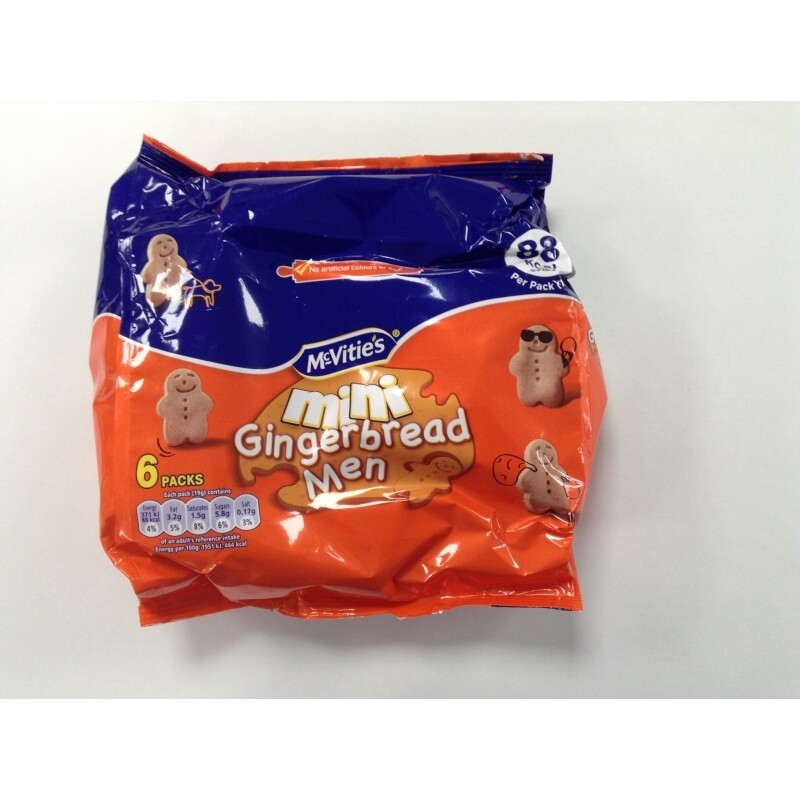 McVitie&#39;s Mini Gingerbread Men