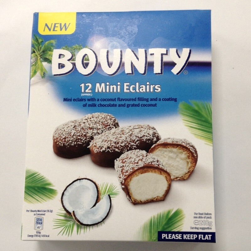 Bounty Mini Eclairs