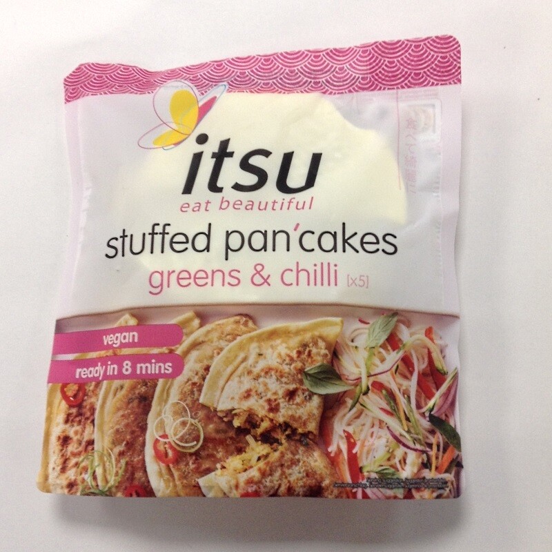 Itsu Stuffed Pan&#39;cakes Greens &amp; Chilli