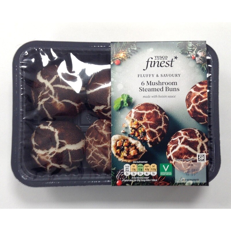 Tesco Finest 6 Mushroom Steamed Buns