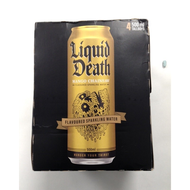 Liquid Death Mango Sparkling Water