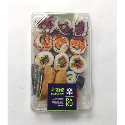 Raku Sushi Large Pack Vegan Super Selection