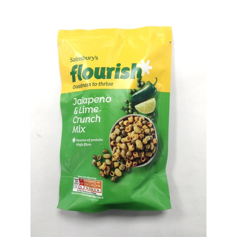 Sainsbury&#39;s Flourish Jalapeno &amp; Lime Crunch Mix