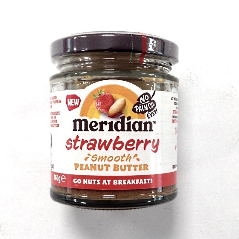 Meridian Strawberry Smooth Peanut Butter