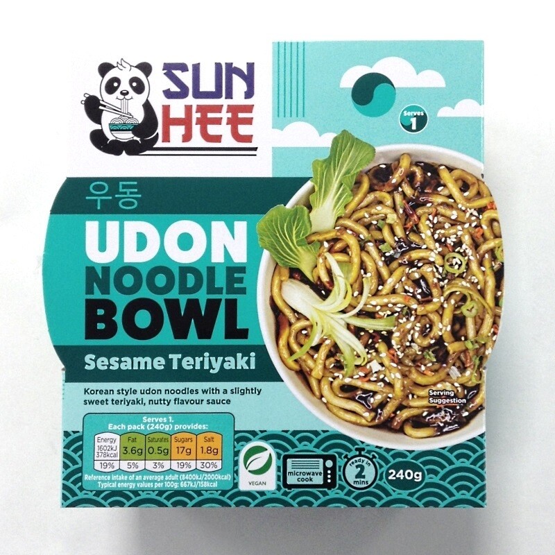 Sun Hee Udon Noodle Bowl Sesame Teriyaki