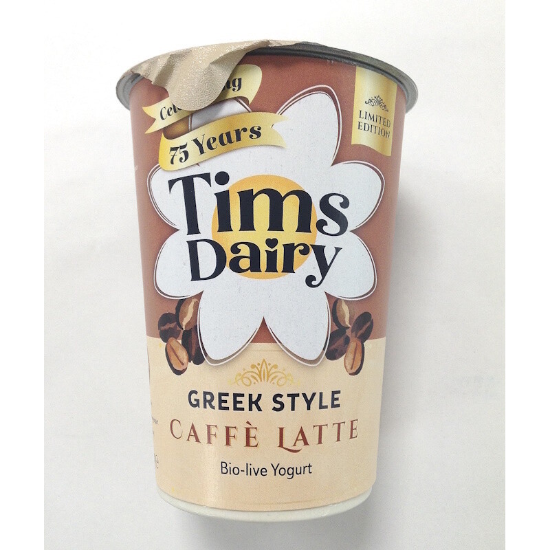 Tims Dairy Greek Style Caffé Latte Yogurt