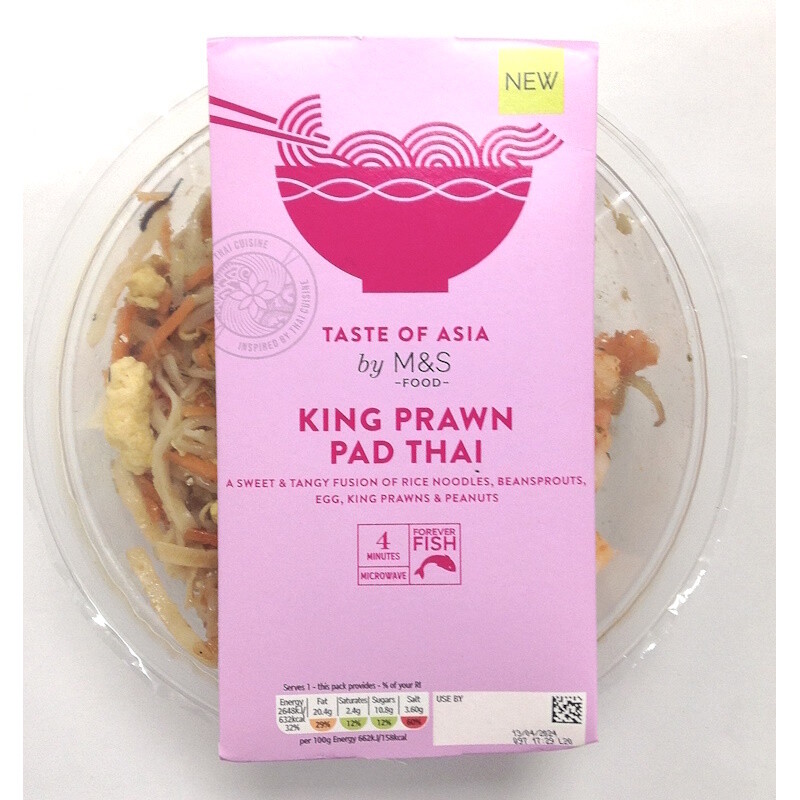 M&amp;S King Prawn Pad Thai