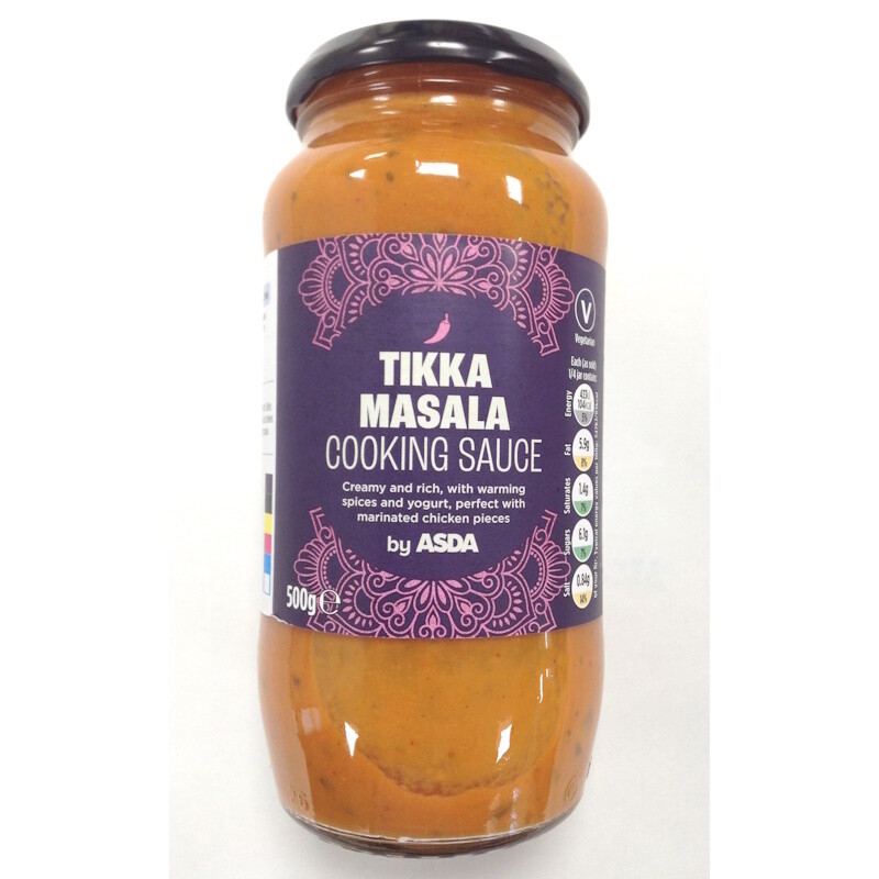 Asda Tikka Masala Curry Sauce
