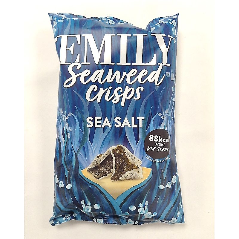 Emily Sea Salt Seaweed Crisps
