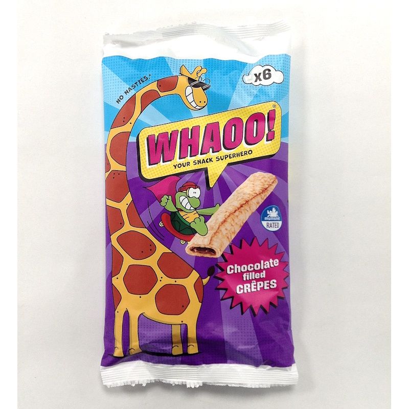 Whaoo! 6 Chocolate Filled Crepes