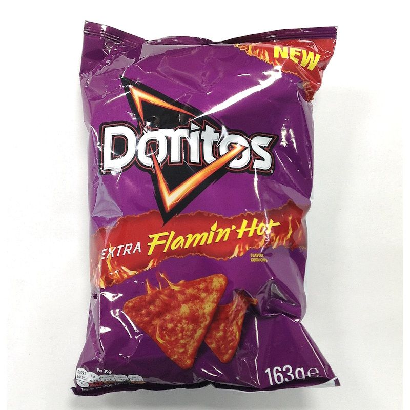 Doritos Extra Flamin&#39; Hot Sharing Bag Crisps