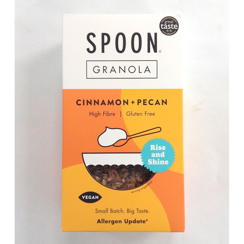 Spoon Cereals Cinnamon + Pecan Granola