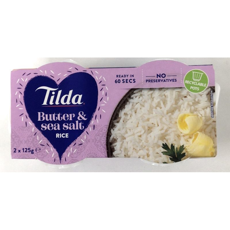 Tilda Butter &amp; Sea Salt Rice