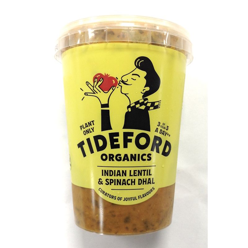Tideford Organic Lentil &amp; Spinach Dhal Soup