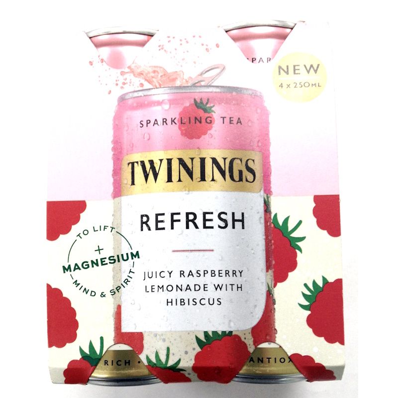 Twinings Refresh , Defence, Boost Sparkling Tea
