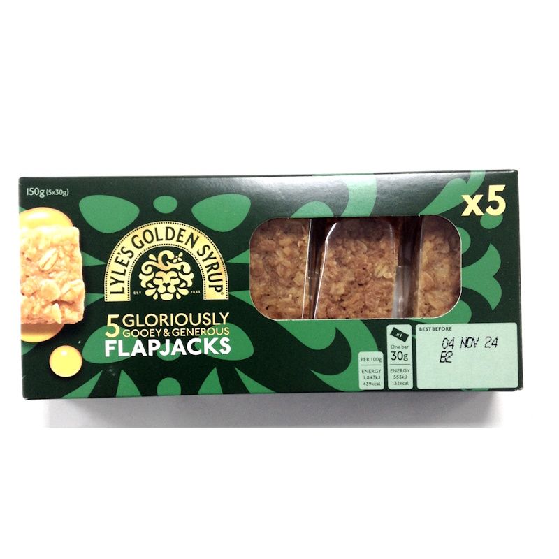 Lyle&#39;s Golden Syrup Gloriously Gooey &amp; Generous Flapjacks