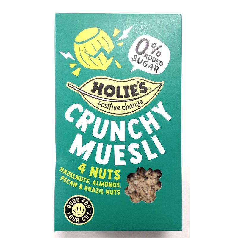 Holie Crunchy Muesli 4 Nuts